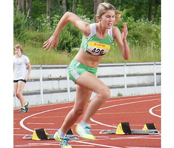 Sensationell, Silbermedaille für Alisa Stellwag